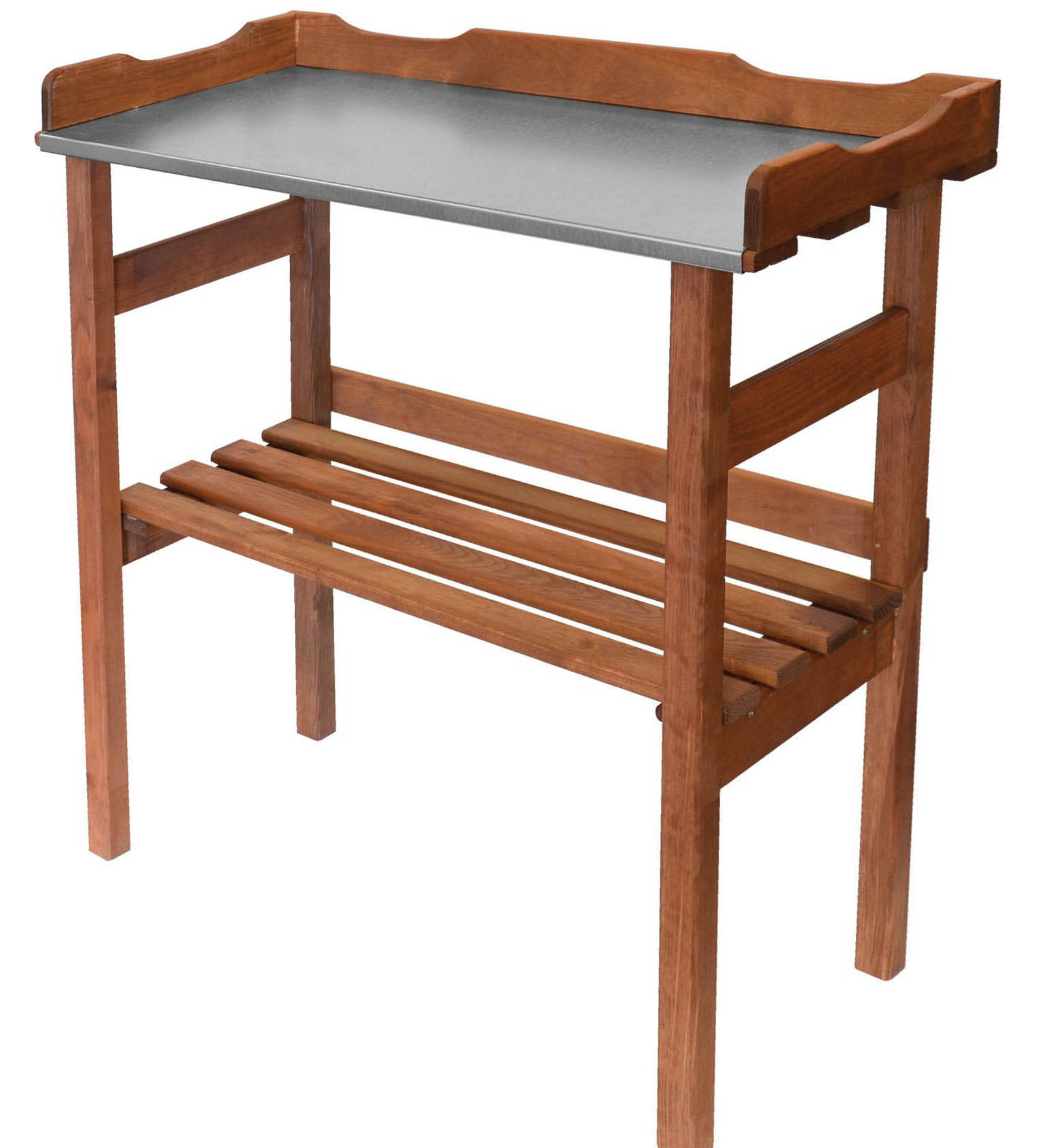 Pflanztisch aus Holz